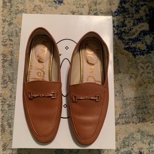 Sam Edeleman Loraine Loafers in Saddle Leather/Tan